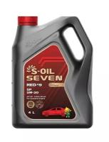 Синтетическое моторное масло S-OIL SEVEN RED#9 SP 5W-30, 4 л