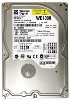 Для домашних ПК Western Digital Жесткий диск Western Digital WD1000JB 100Gb 7200 IDE 3.5