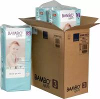 Эко-подгузники Bambo Nature Premium, Midi Size 3 (4-8 кг) Case Saver 156 штук