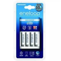 Зарядное устройство Panasonic Eneloop Basic K-KJ51MCC04E для AA/AAA + 4шт AAA 750 mAh