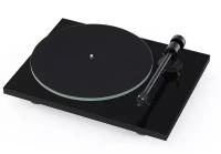 Виниловый проигрыватель Pro-Ject T1, Piano Black