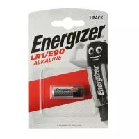 Батарейка алкалиновая Energizer, LR1 (910A/N/E90)-1BL, 1.5В, блистер, 1 шт