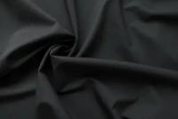 Ткань черная шерсть в мелкую точку