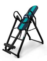Инверсионный стол с подушкой для спины, позвоночника, тренажер от боли в спине Flipper Сине-бирюзовый