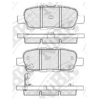 К-т торм. колодок Re INF FX, NI Qashqai, Tiida, X- NiBK PN2466