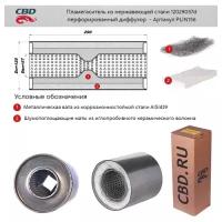 Пламегаситель 12029057d перфорированный диффузор Cbd PLIN156