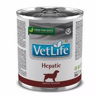 Влажный корм Farmina Vet Life Hepatic для собак при болезнях печени, 300 г, 1 шт