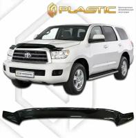 Дефлектор капота для Toyota Sequoia 2007-2017 Classic черный