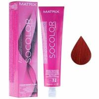 7RR+ Matrix Socolor Pre-Bonded, Крем-краска перманентная, блондин глубокий красный+ 90мл