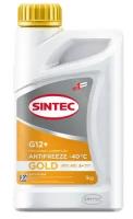 Антифриз Sintec GOLD G12+ yellow -40 1кг (990557)