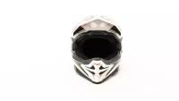 Шлем мото кроссовый HIZER J6803 #1 (XL) WHITE/ORANGE