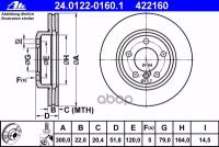 Диск Тормозной Передн, Bmw: 3 318 I/320 I/323 I/325 I/325 Xi/328 I 98-05, 3 Compact 320 Td/325 Ti 01-05, 3 Touring 318 D/320