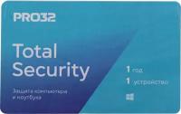 Антивирус PRO32 Total Security 1 устр 1 год Новая лицензия Card [pro32-pts-ns(3card)-1-1]