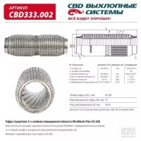 Гофра WireMesh-Flex 45200. CBD333.002, CBD333002 Cbd CBD333.002