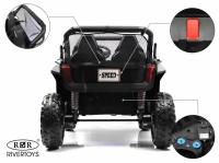 RiverToys Детский электромобиль T777TT 4WD черный Spider