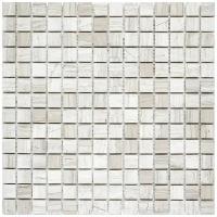 Мраморная мозаика StarMosaic Wild Stone серая 30,5х30,5 см