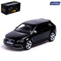 Машина металлическая AUDI RS3 SPORTBACK, 1:43, цвет чёрный