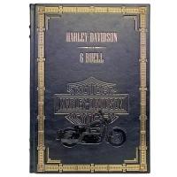 Harley-Davidson & Buell. Подарочная книга в кожаном переплёте