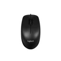 Мышь проводная Logitech M90 black (USB1.1, оптическая, 1000dpi, 2but) (910-001970)