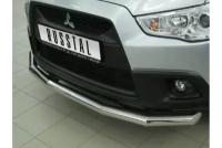 Защита переднего бампера d63 ASX Mitsubishi 2010-2013