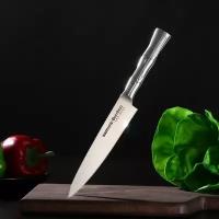 SAMURA Нож кухонный Samura BAMBOO, универсальный, лезвие 15 см, стальная рукоять