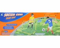 Набор для игры в футбол Soccer Goal ворота, сетка, мяч и насос., YF368D