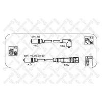 к-кт проводов Audi 80/100 1.6-2.0 84-95, 1038084SX STELLOX 10-38084-SX