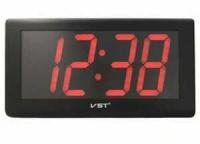 Часы VST 795-1 220В красн.цифры+USB кабель (без адаптера)