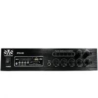 Трансляционный микшер-усилитель SVS Audiotechnik STA-60, мощность 60 Вт, Блюуз, FM радио, 2 зоны, MP3 плеер, режим 100В