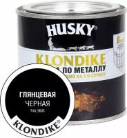 Краска по металлу HUSKY KLONDIKE (Черная RAL 9005) 0,25 л