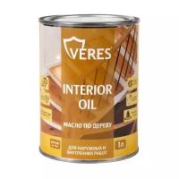 Масло для дерева Veres Interior Oil, 1 л, тик