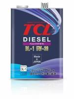 Масло для дизельных двигателей TCL Diesel, Fully Synth, DL-1, 5W30, 4л