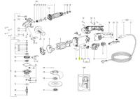 Корпус мотора WE17-125 METABO 315013790