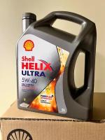 Синтетическое моторное масло Shell Helix Ultra 5W-40 SN 5 л