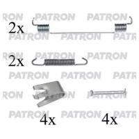 Комплект монтажный тормозных колодок барабанных NISSAN: MICRA 03-, MICRA C+C 05-, RENAULT: CLIO III 05-, MODUS 04- Patron PSRK0111