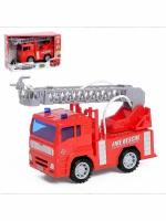 Машина инерционная Пожарная стреляет водой спецслужб детская машинка инерционный транспорт