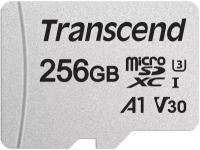 Карта памяти Transcend microSDXC 300S Class 10 UHS-I U3 (95/40 Mb/s) 256GB + ADP