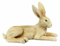 Декоративное кашпо милый кролик, полистоун, 47 см, Goodwill