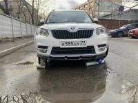 Сплиттер переднего бампера для Skoda Yeti FL city