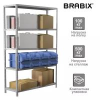 Стеллаж металлический Brabix MS KD-200/50-5 (S240BR245502) (1)