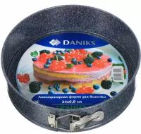 Набор посуды Daniks K-803-LSC серый