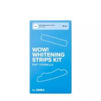 EMRA Отбеливающие полоски для зубов Whitening Strips Kit 14 пар