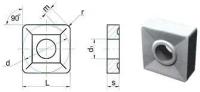 Пластина SNUM - 150412 ТТ7К12 (МС146) квадратная dвн=6мм (03114) со стружколомом (шт)