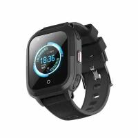 Детские умные часы Smart Baby Watch Wonlex CT11 GPS, WiFi, камера, 4G черные (водонепроницаемые)