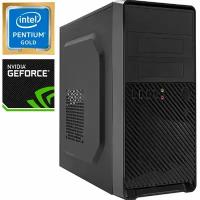 Компьютер PRO-2156181 Intel Pentium Gold G6400 4000МГц, Intel B560, 4Гб DDR4, NVIDIA GeForce GT 1030 4Гб, SSD 1Тб, HDD 2Тб, 500Вт, Mini-Tower