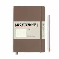 Блокнот Leuchtturm Rising Colours, 61 лист, в точку, коричневый теплый, А5