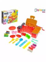 Набор для игры с пластилином Весёлый пикник Лепка Детское творчество