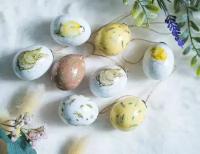 Декоративные пасхальные яйца воздушная пастель, 5 см (упаковка 8 шт.), Kaemingk