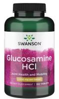 Swanson Glucosamine HCl (Глюкозамин гидрохлорид) 1500 мг 100 таблеток (Swanson)