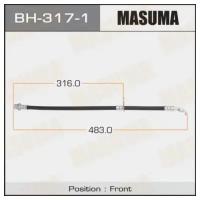 Шланг тормозной Masuma T- /front/ Corolla #E104, CE109, #E114 RH, bh3171 MASUMA bh-317-1